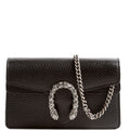476432 Dionysus Leather Super Mini Black