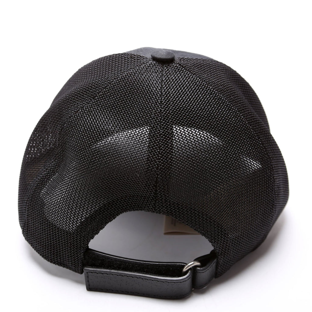Gucci 701324 Logo Trucker Hat Size L (59CM) Black/Red