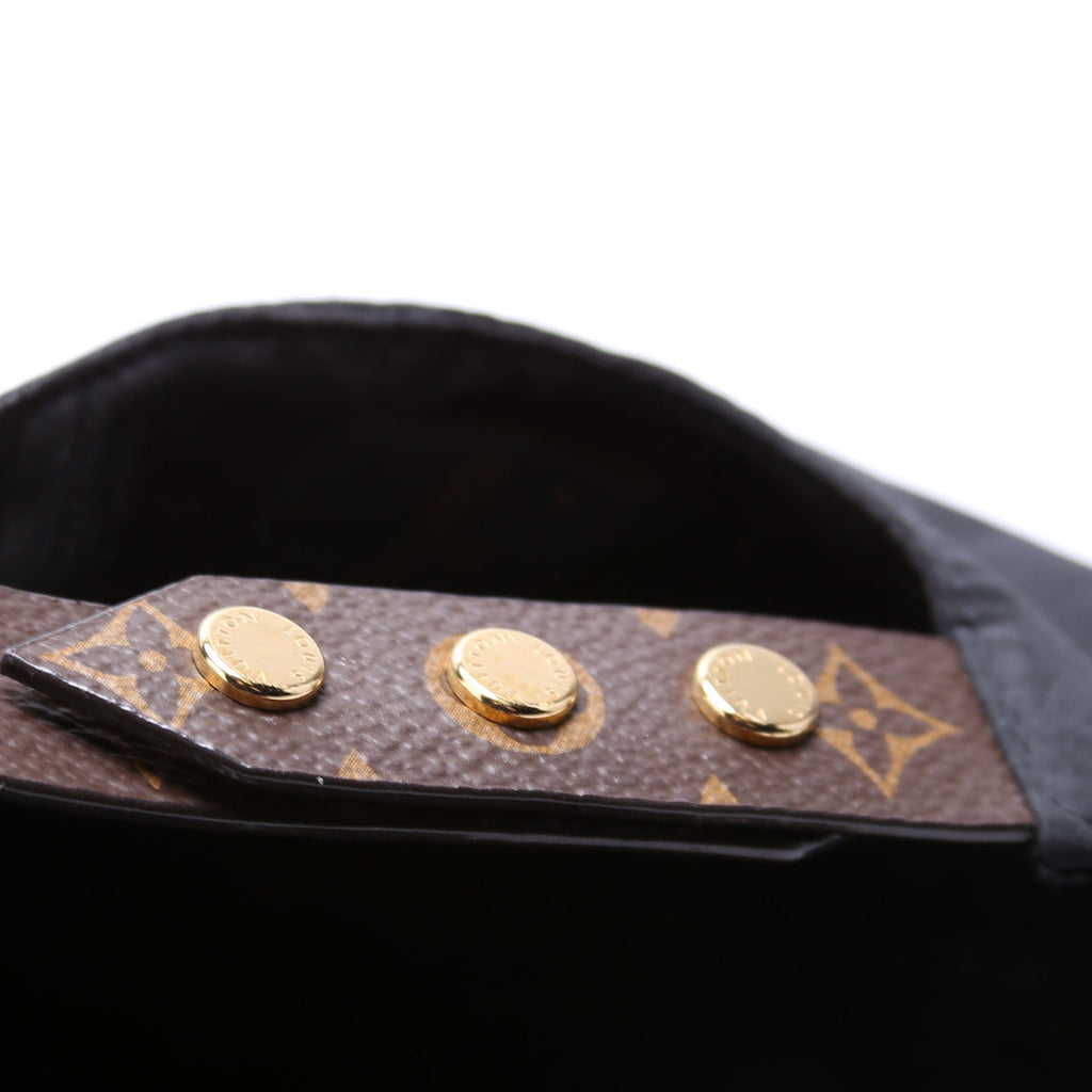 LV Get Ready Cap Nylon/Monogram Hat Size Medium Brown/Black