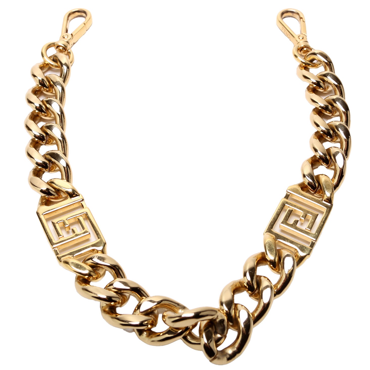 Fendace Chain Link Strap Gold