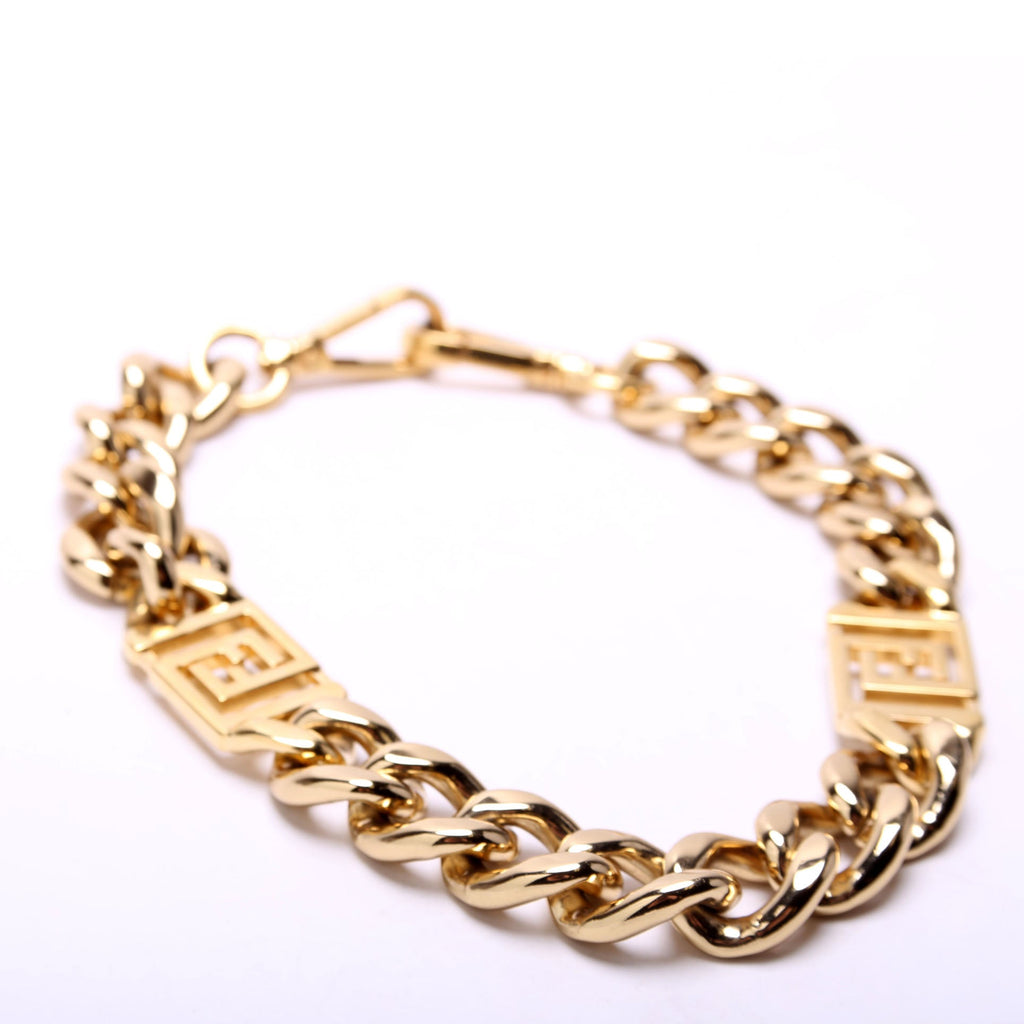 Fendace Chain Link Strap Gold