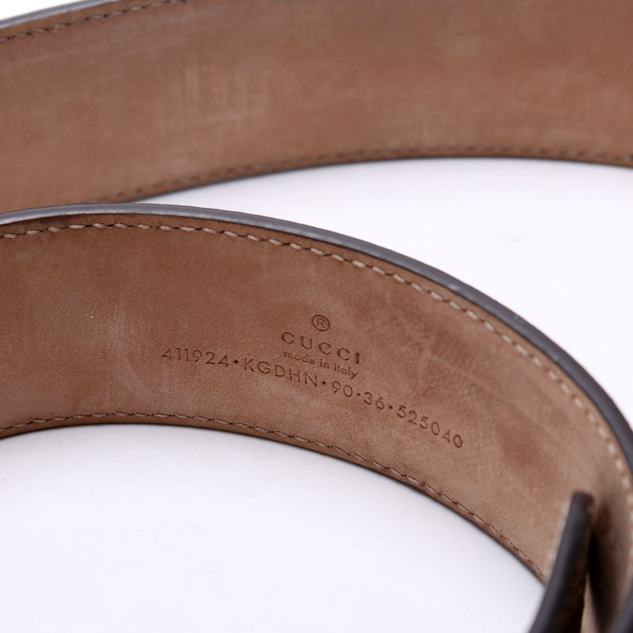 411924 GG Supreme Belt Size 90/36 Brown