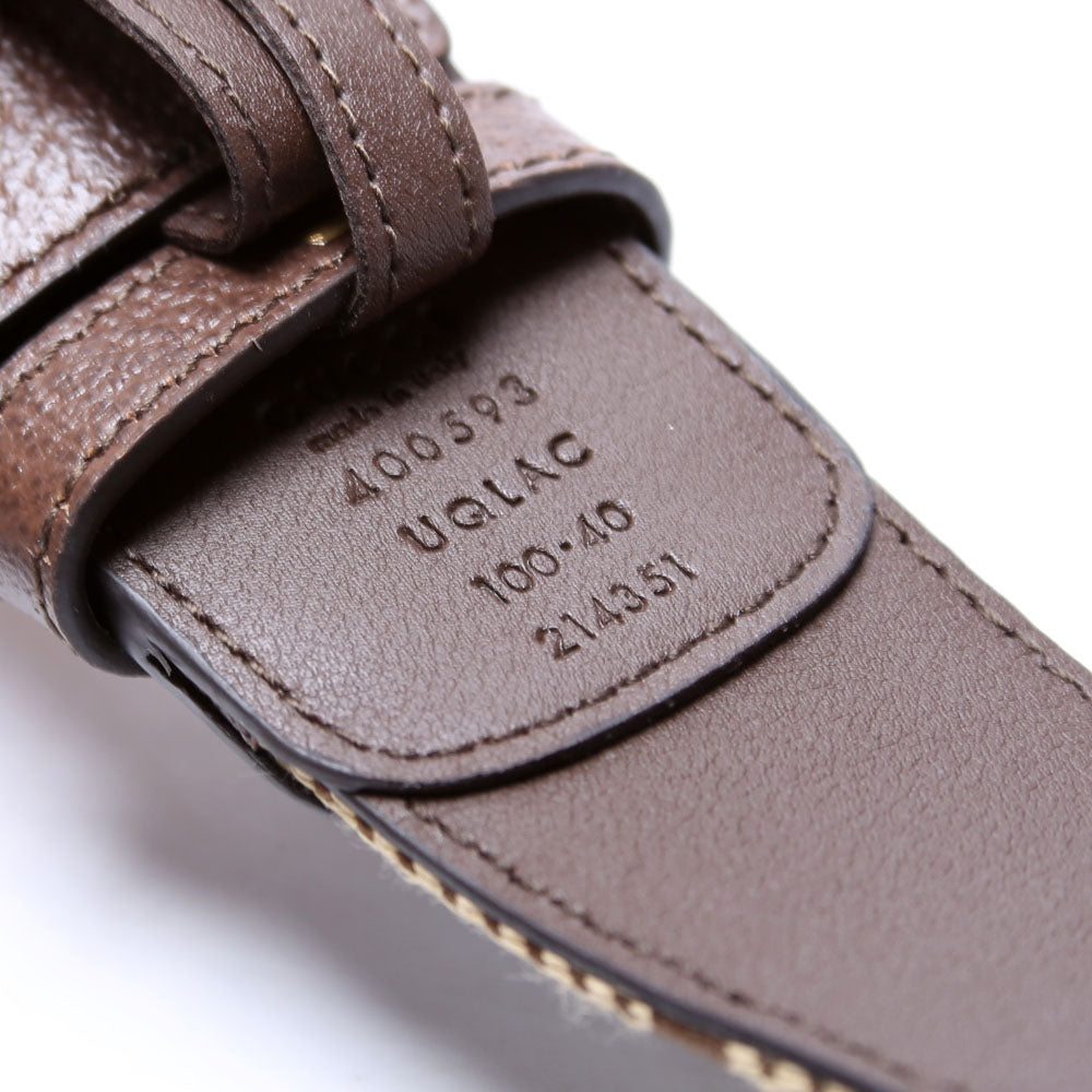 400593 Marmont Jumbo GG Belt Size 100/40 Brown