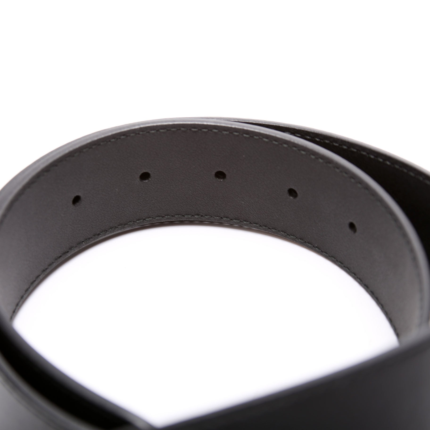 400593 Marmont GG Leather Belt Size 85/34 Black