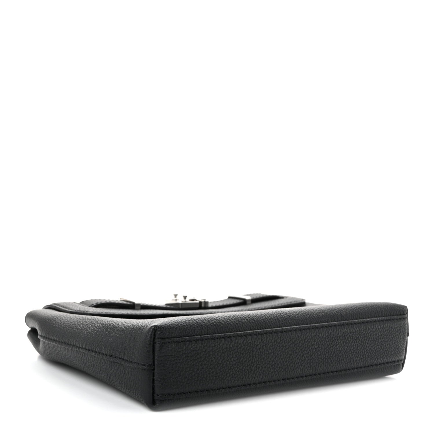 Louis Vuitton Cuir Millesime Georges Pouch Black