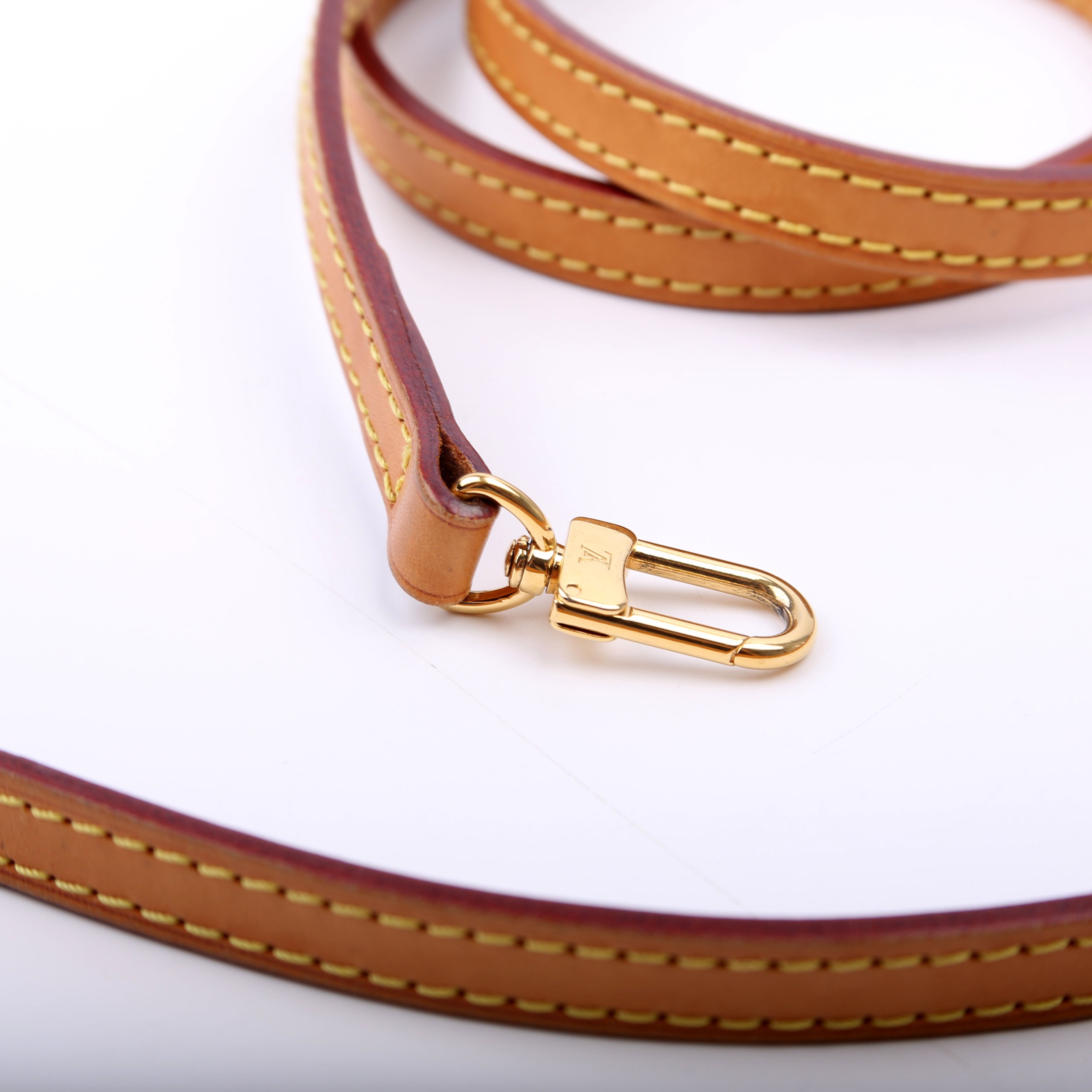 Vachetta Leather 12MM 47 Inch Strap Tan