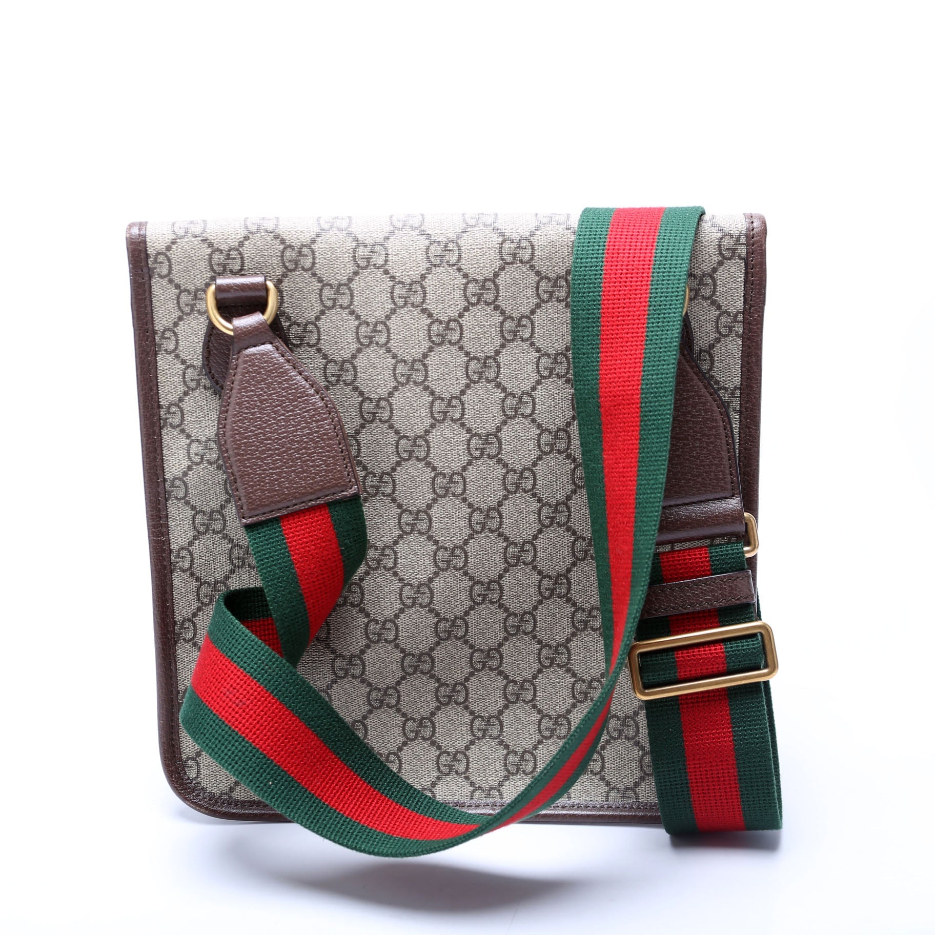 598604 GG Supreme Neo Vintage Messenger Brown