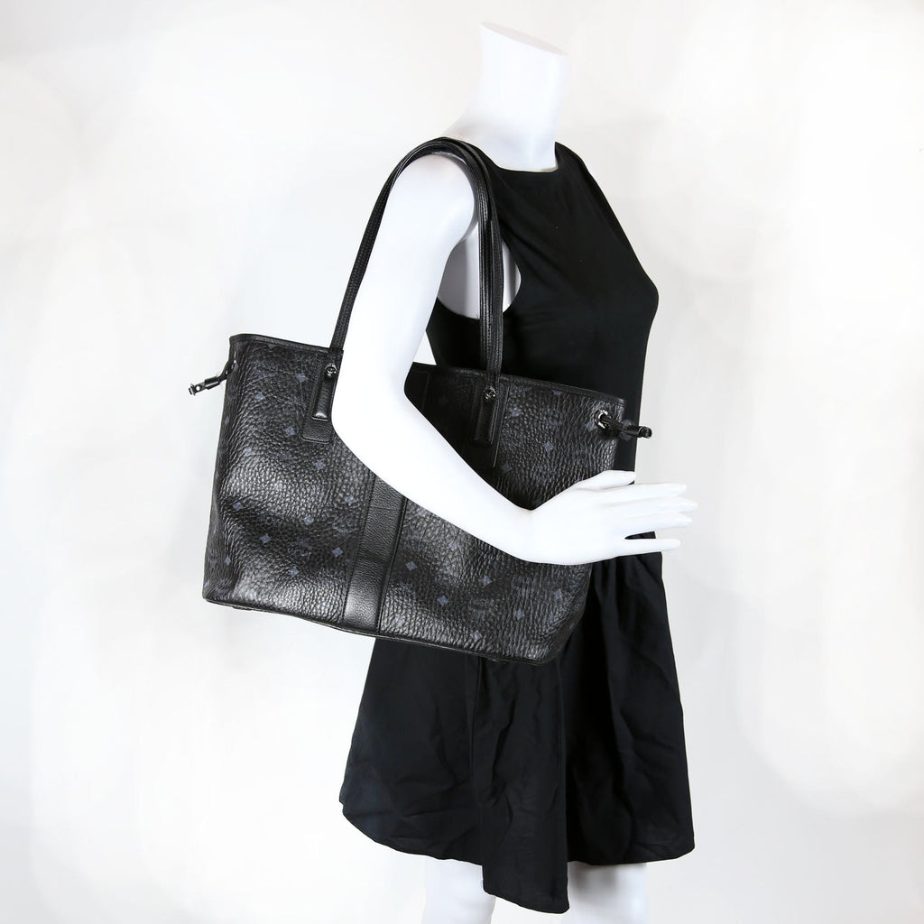 Liz Tote Reverse Without Pouch Medium Black