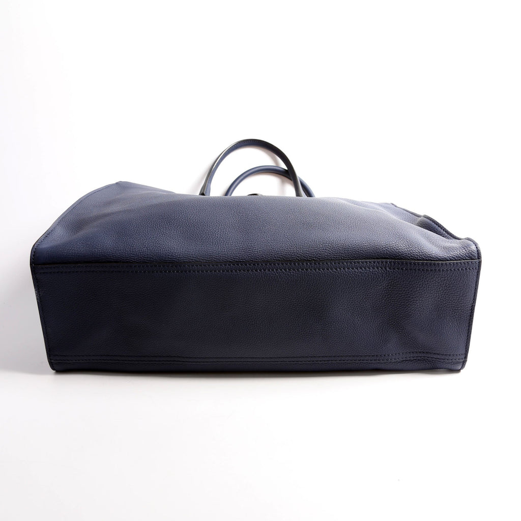 362970 Jackie Soft Large Tote Blue