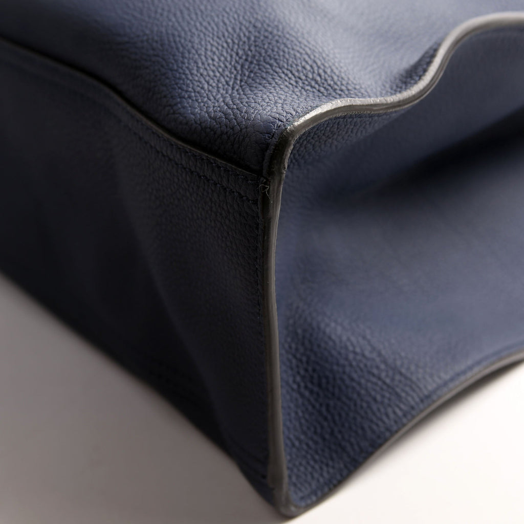 362970 Jackie Soft Large Tote Blue
