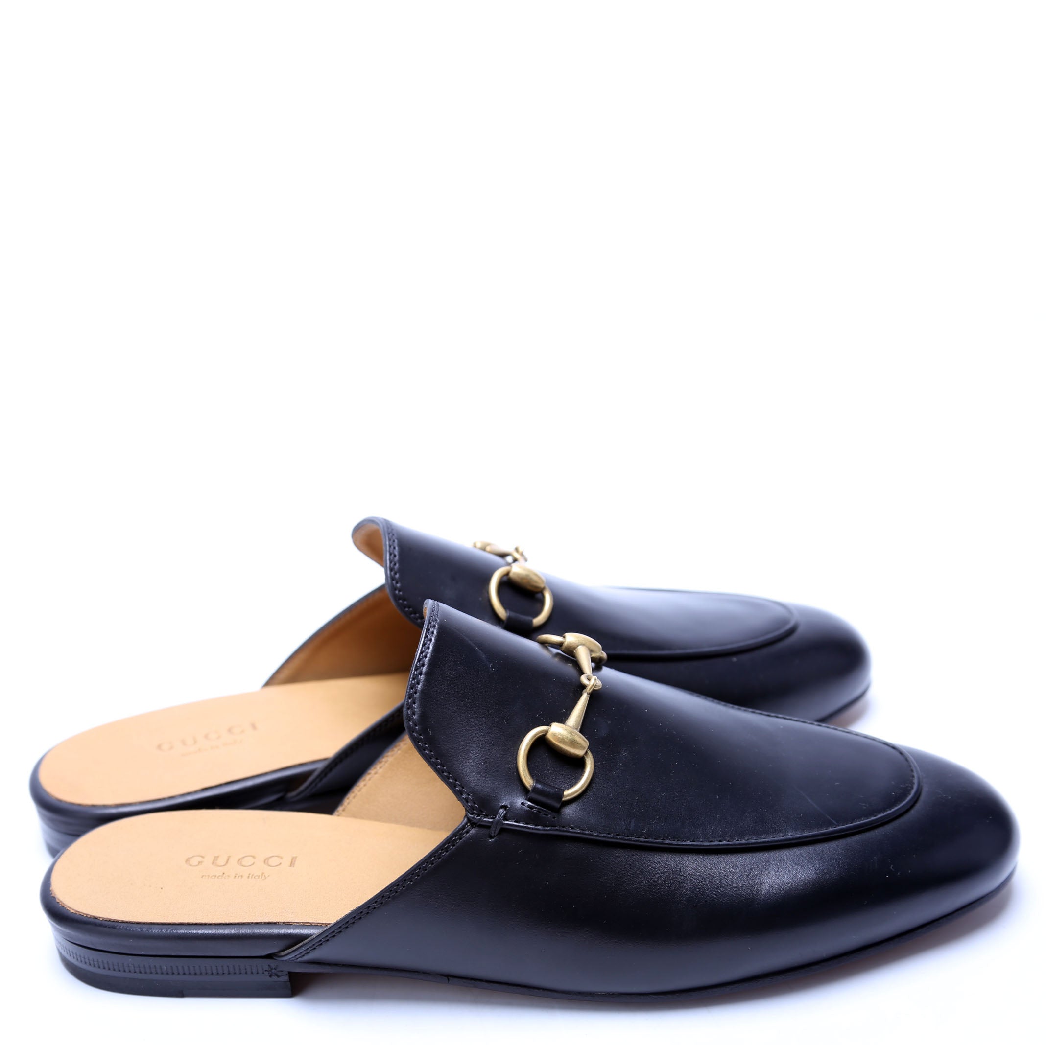 Princetown Mules Size 38 Black