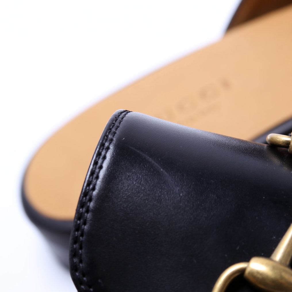 Princetown Mules Size 38 Black