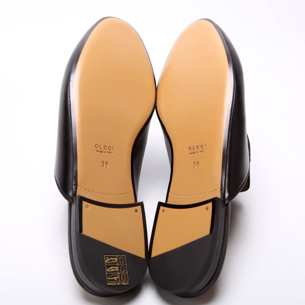 Princetown Mules Size 38 Black