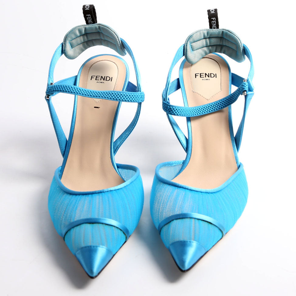 Colibri Lite 85MM Tulle Satin Size 37.5 Blue