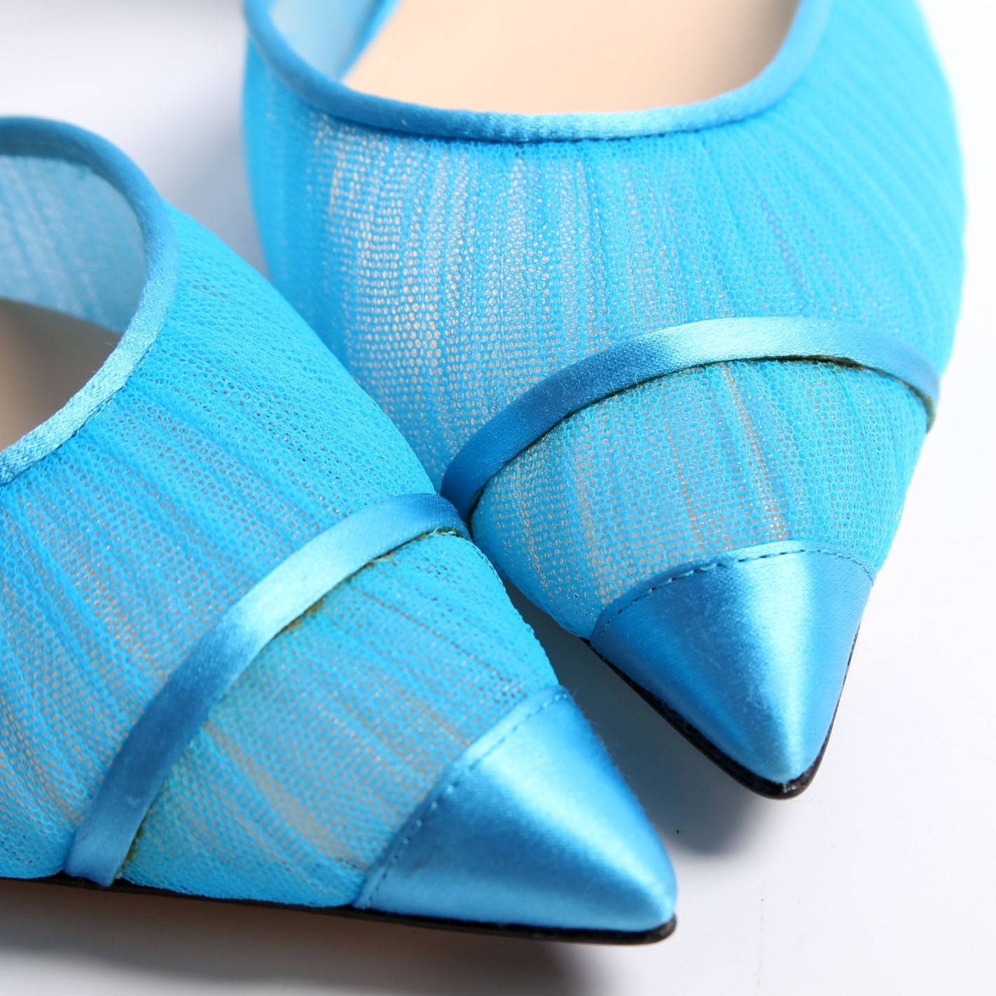 Colibri Lite 85MM Tulle Satin Size 37.5 Blue