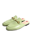 Princetown Mules Size 38 Green
