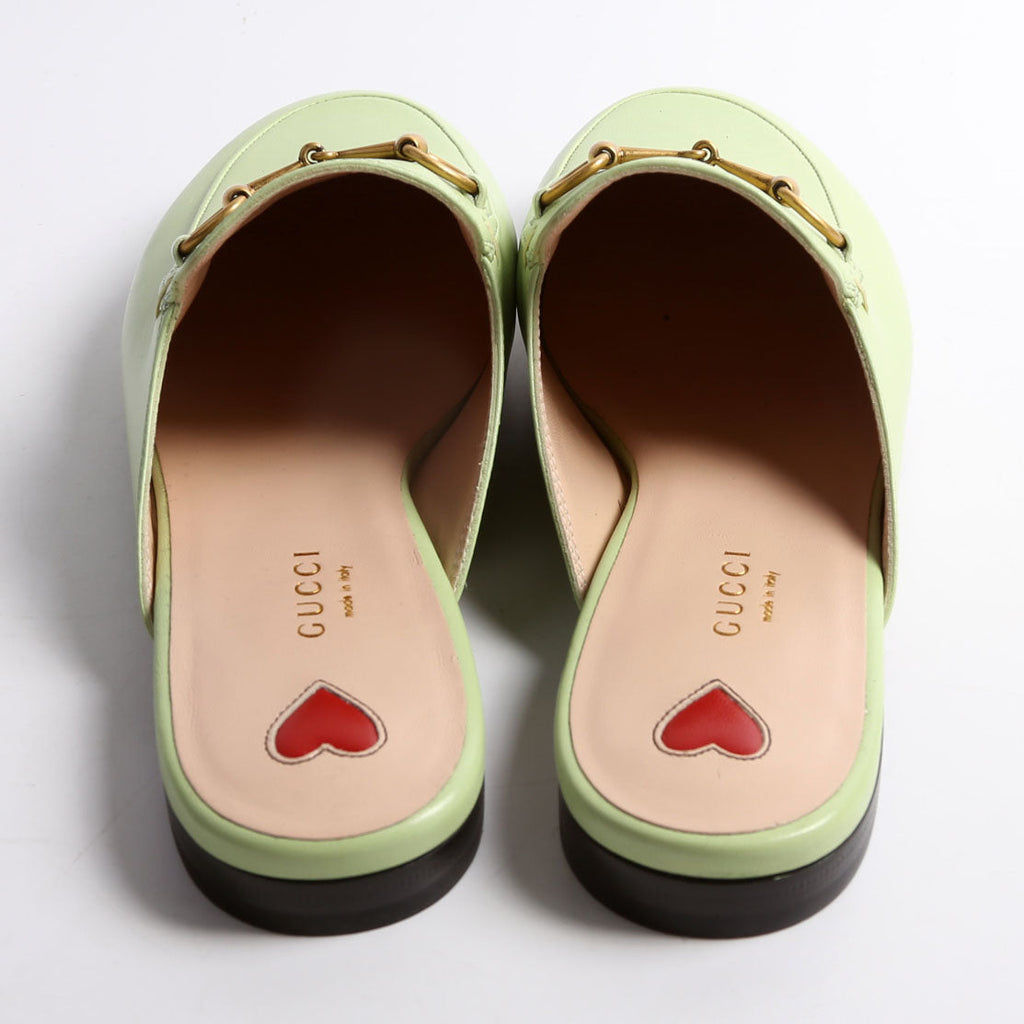 Princetown Mules Size 38 Green