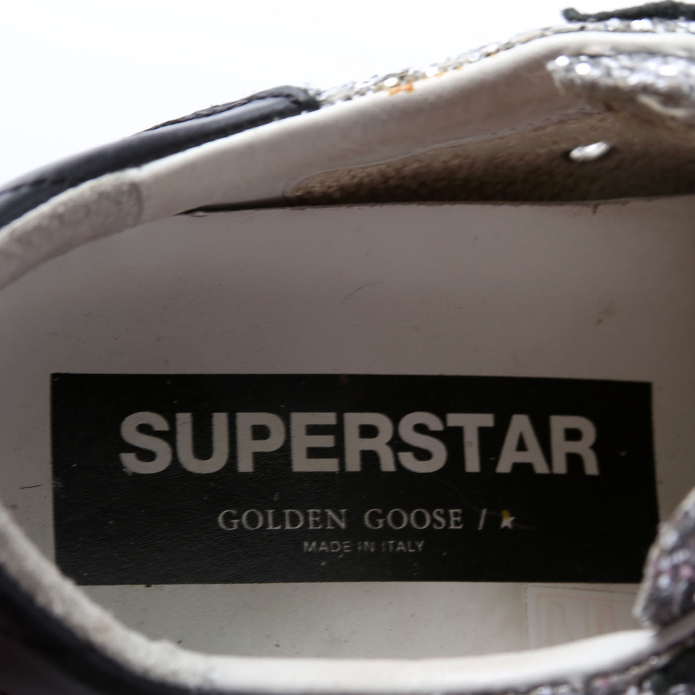 Superstar Sneakers Size 38 Silver/Black