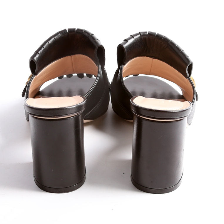 GG Marmont Fringe Mules Size 37.5