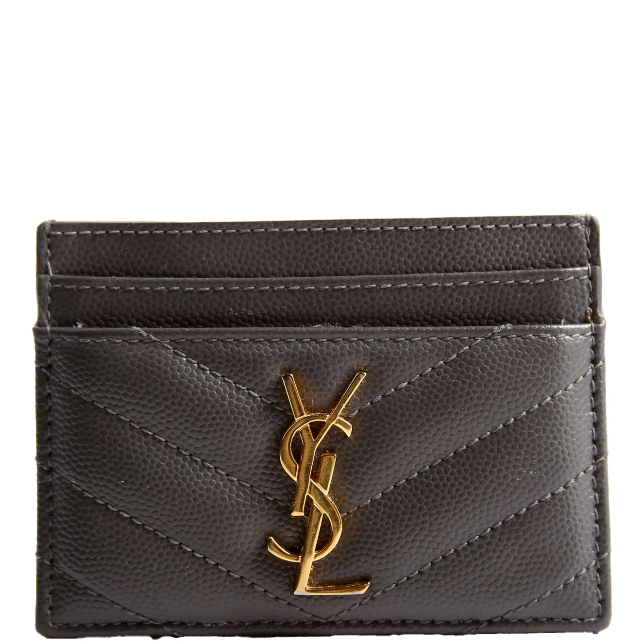 Grain De Poudre Card Holder 423291 Grey