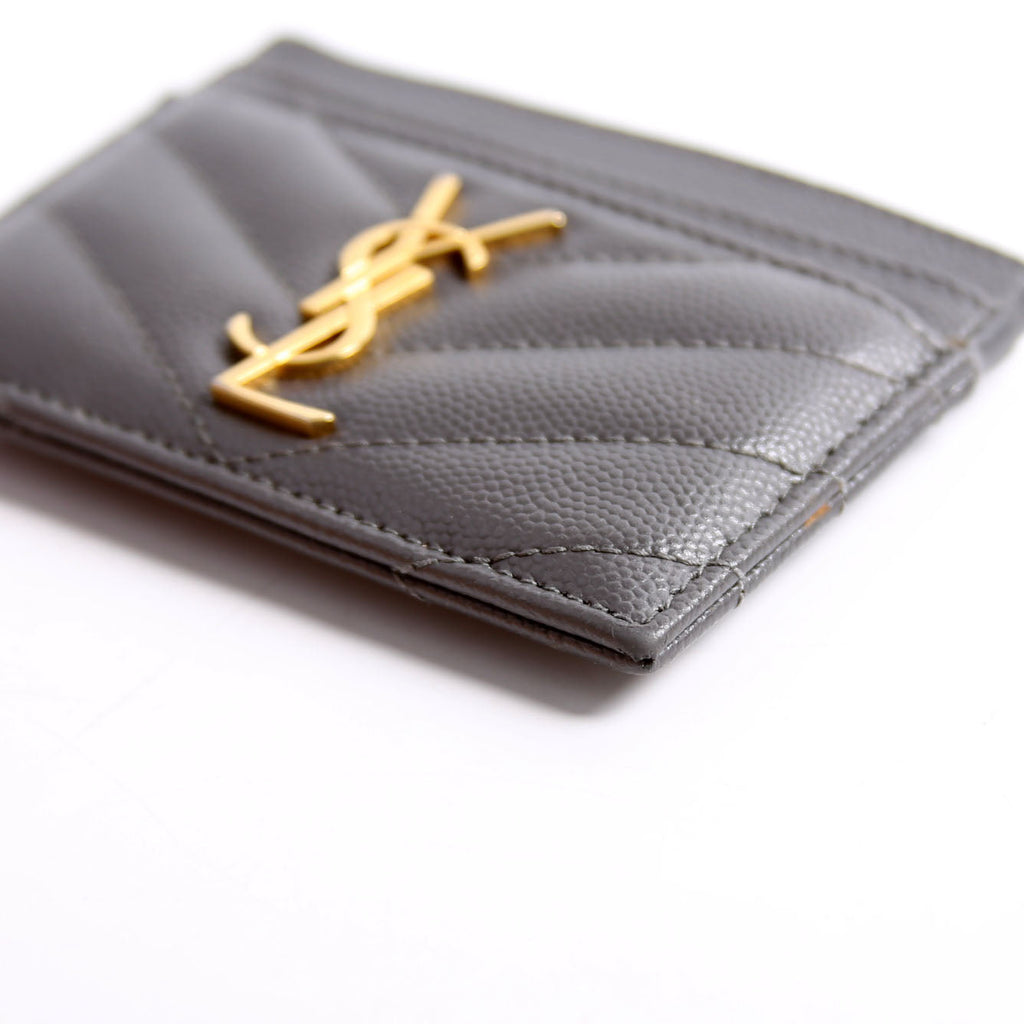Grain De Poudre Card Holder 423291 Grey
