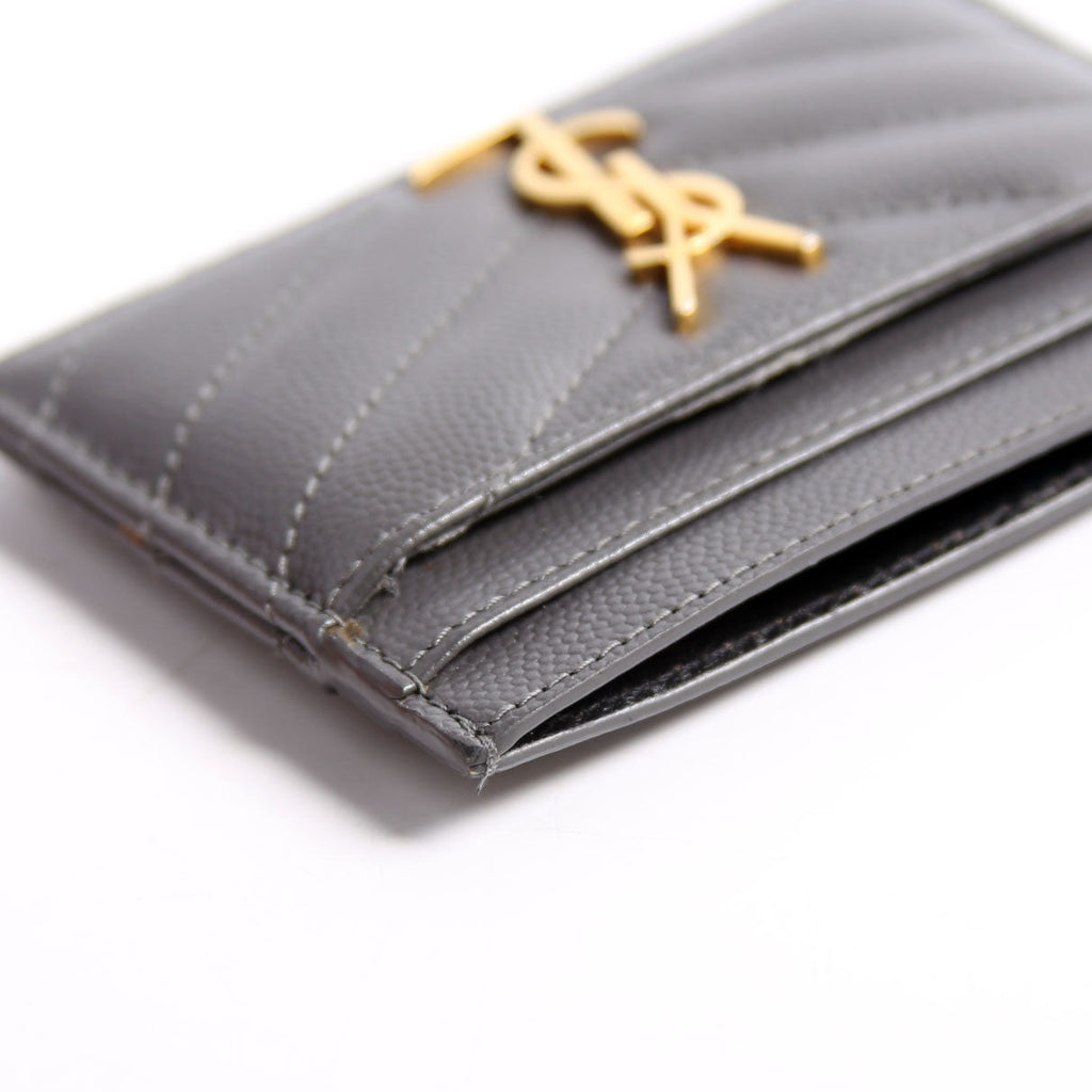 Grain De Poudre Card Holder 423291 Grey