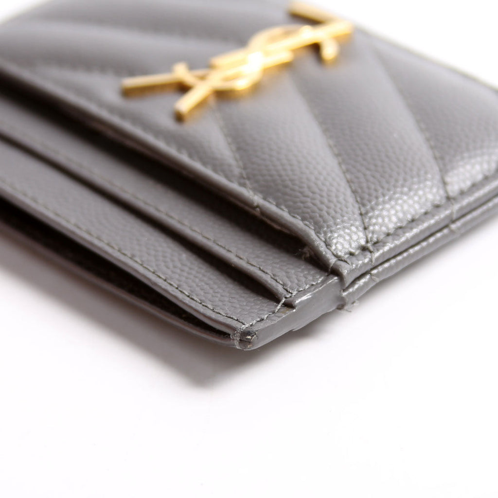Grain De Poudre Card Holder 423291 Grey