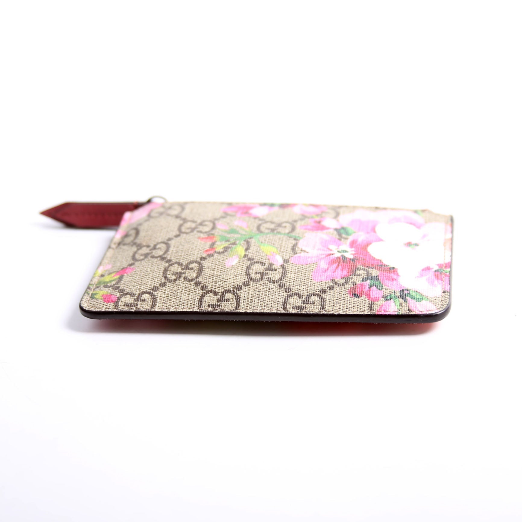 421311 GG Blooms Key Pouch Mauve