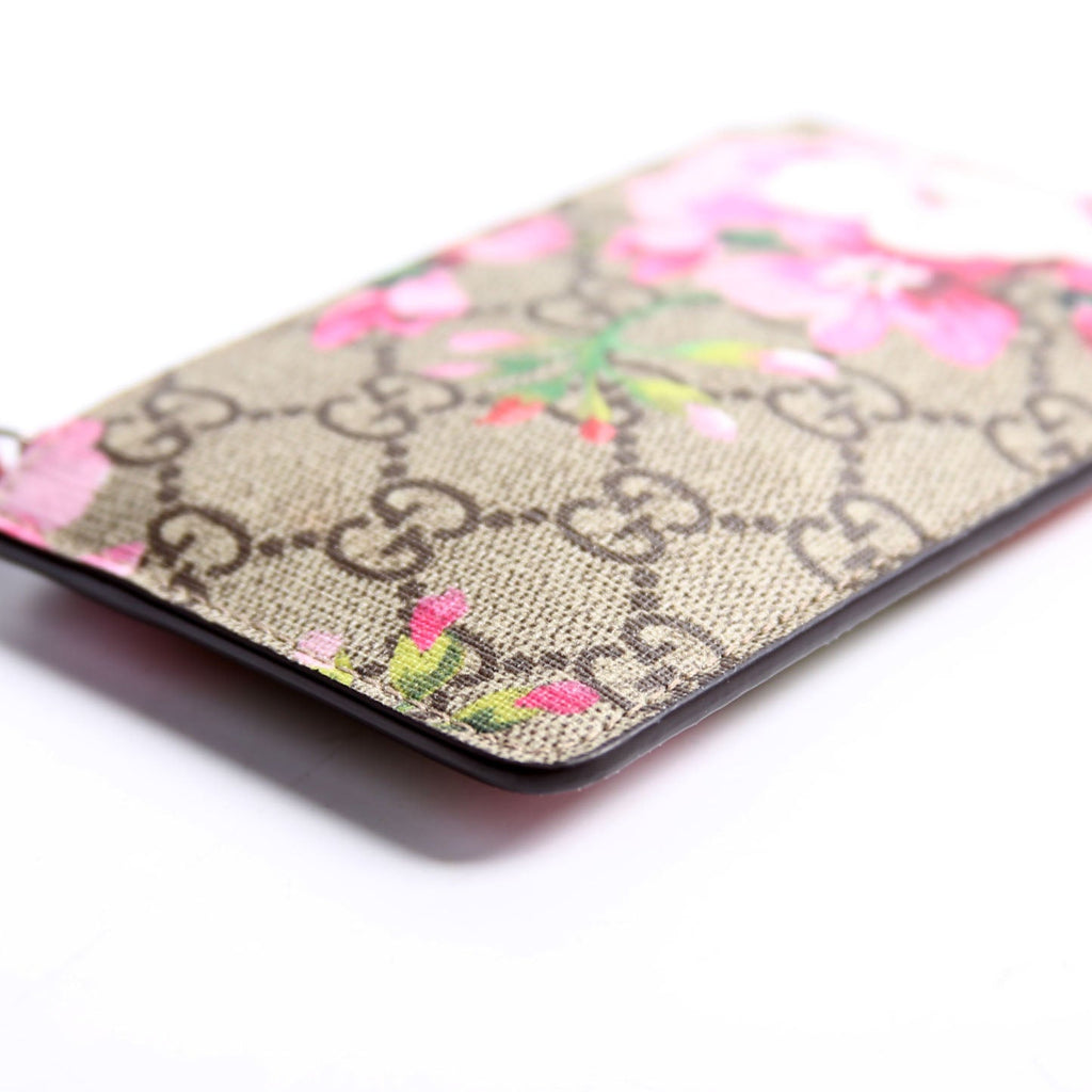 421311 GG Blooms Key Pouch Mauve