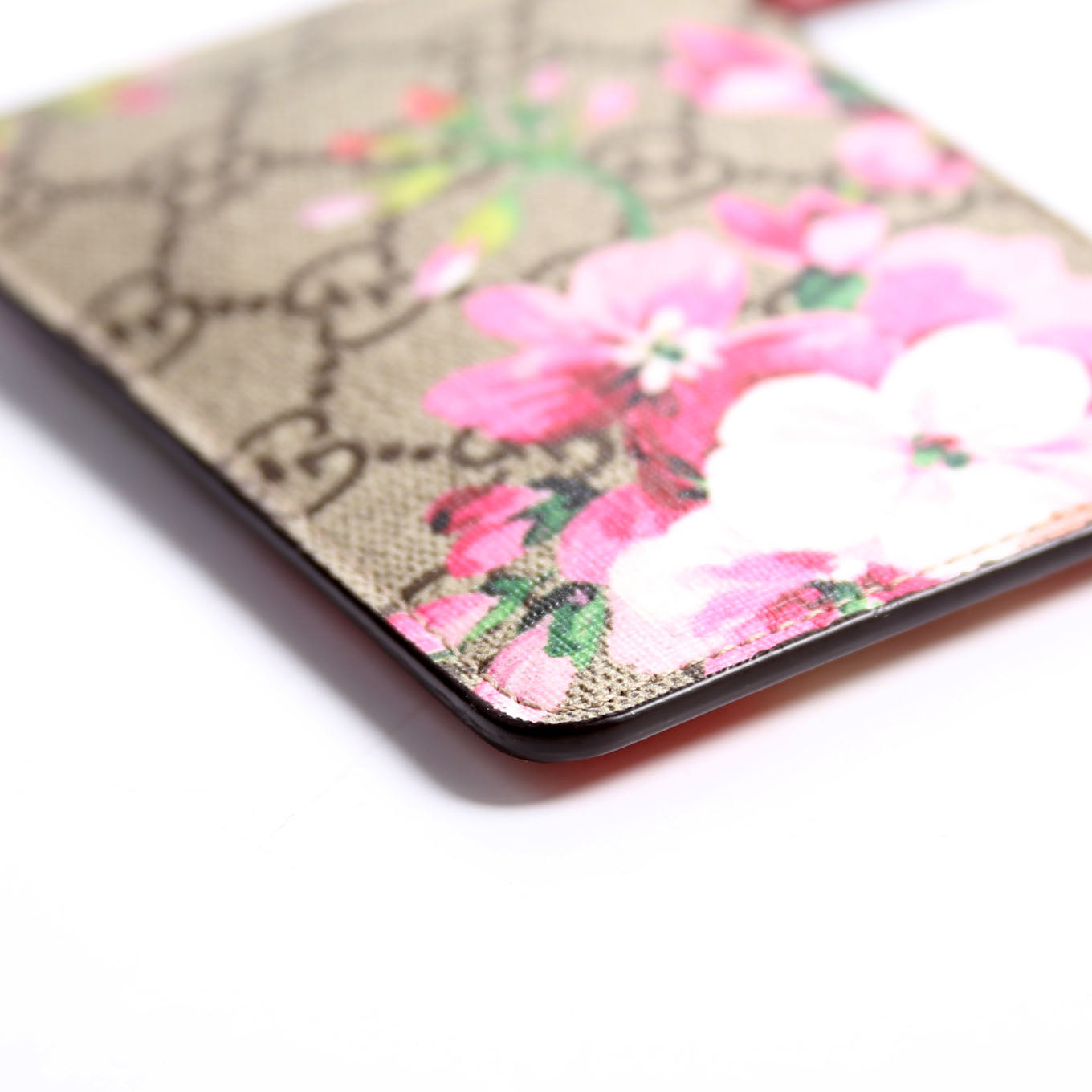 421311 GG Blooms Key Pouch Mauve