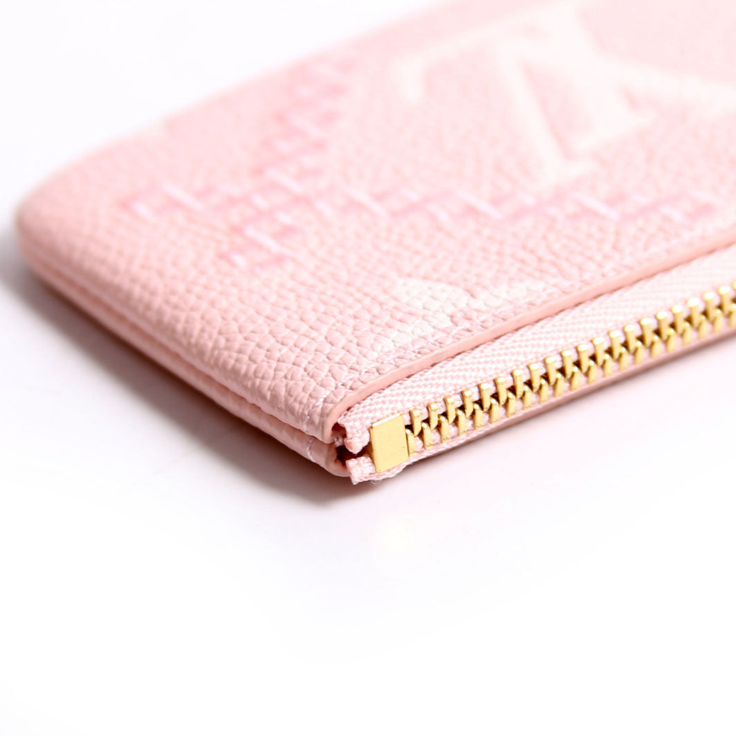 Pochette Cles Giant Broderies Empreinte Pink