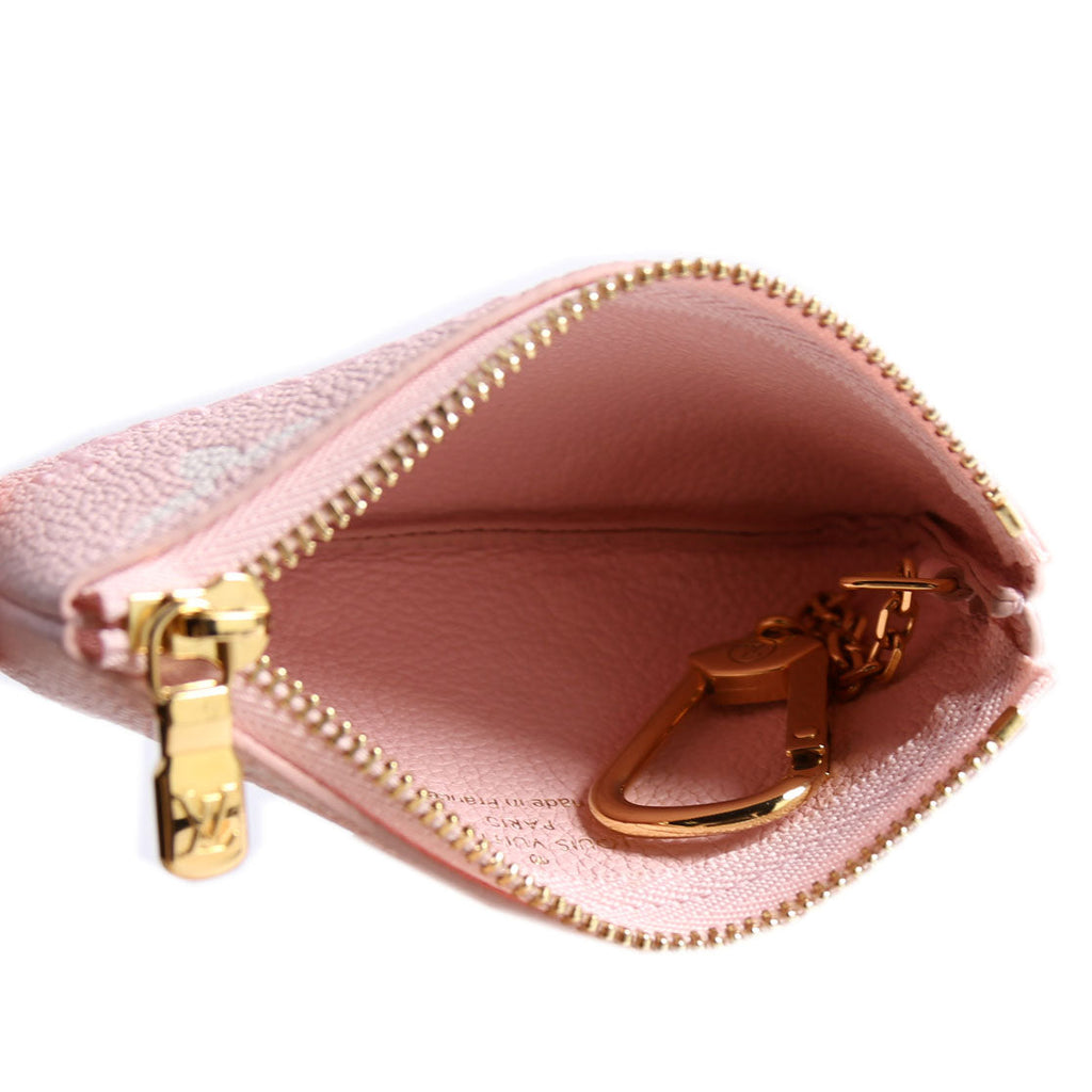 Pochette Cles Giant Broderies Empreinte Pink