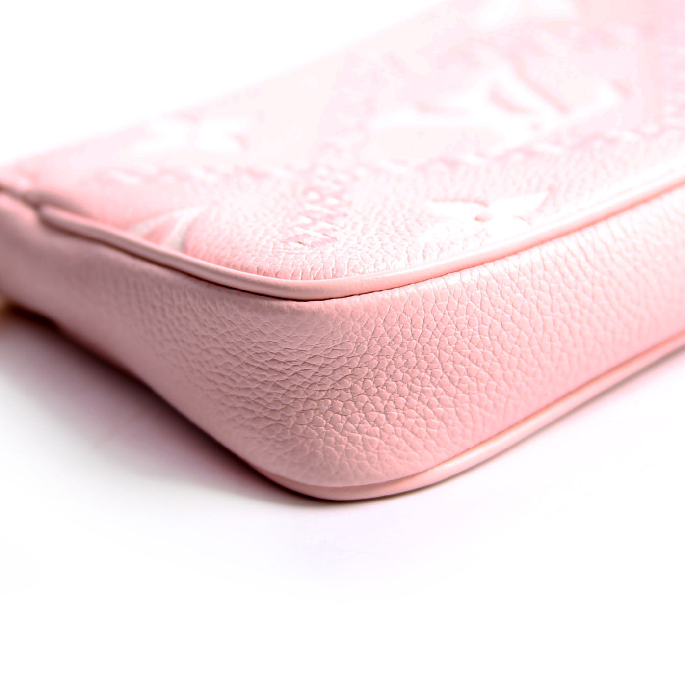 Pochette Accessories Mini Broderies Empreinte Pink