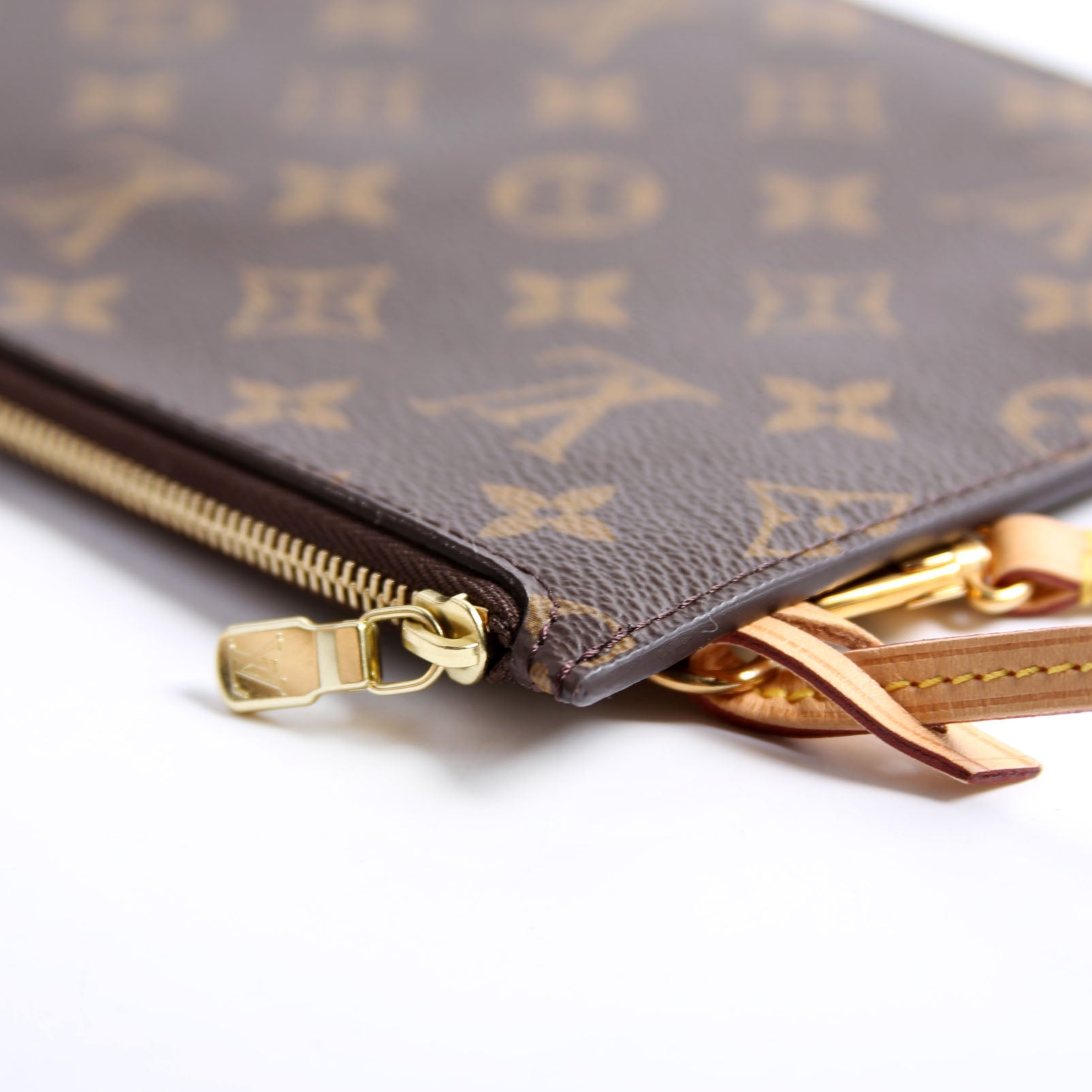 Pochette Only Monogram Neverfull Beige