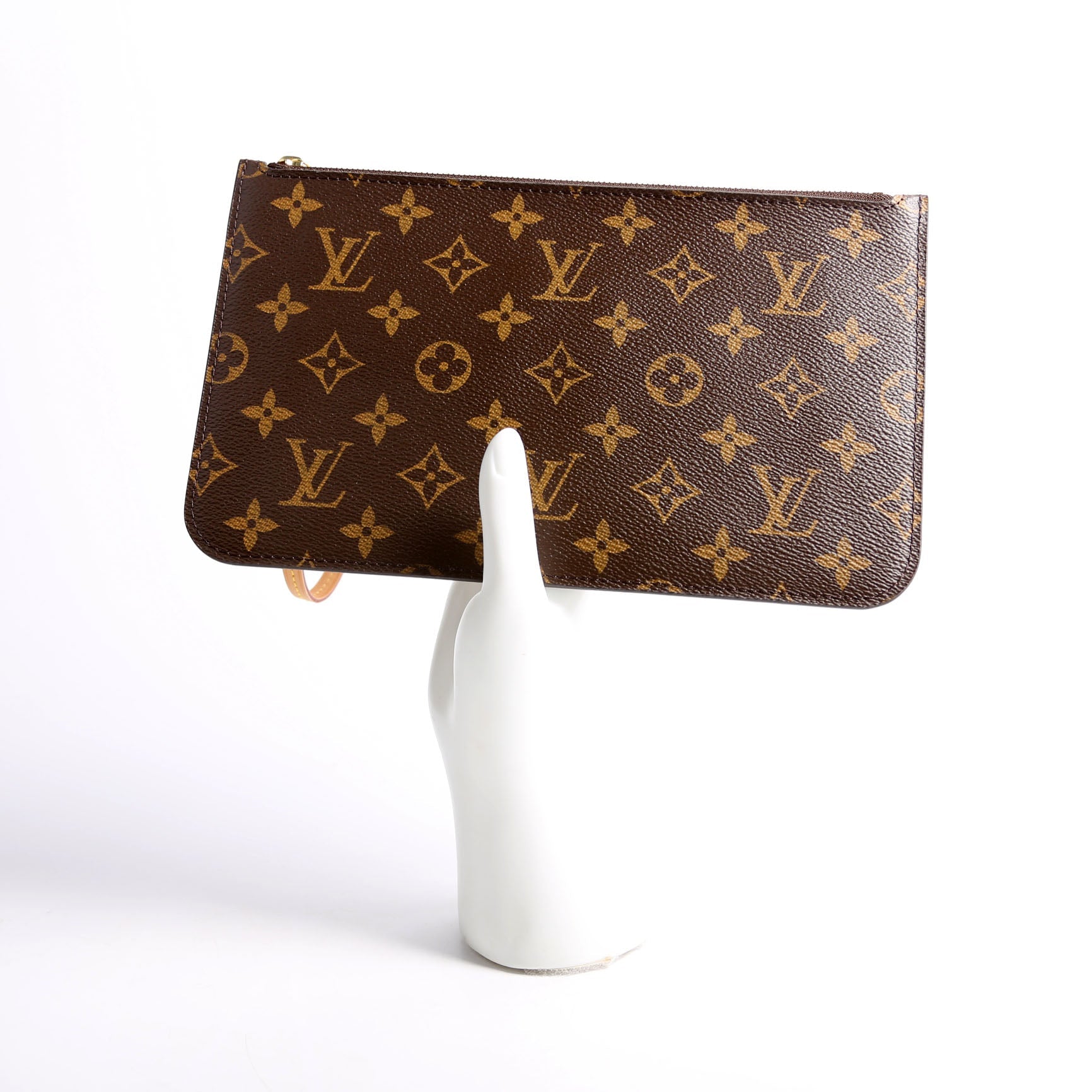 Pochette Only Monogram Neverfull Beige