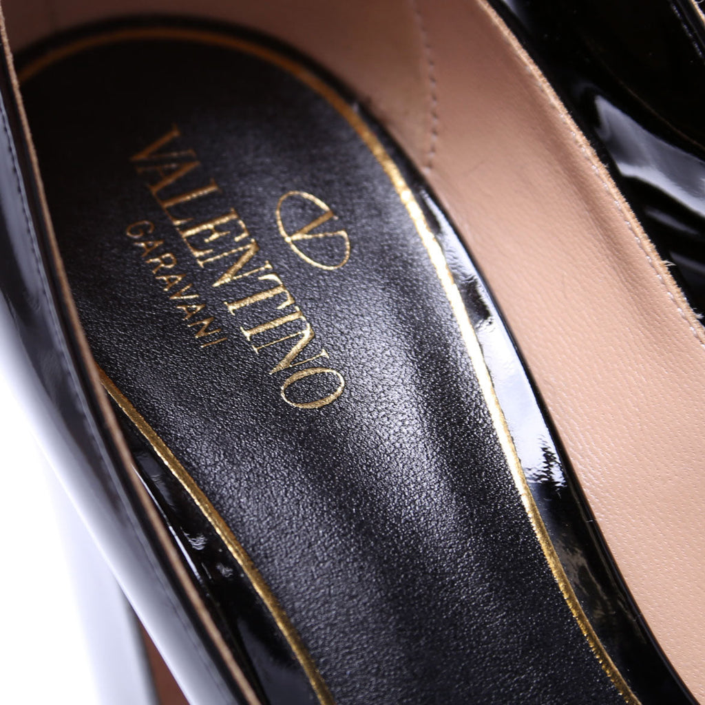 Tan-Go Platform Pumps Size 37 Black