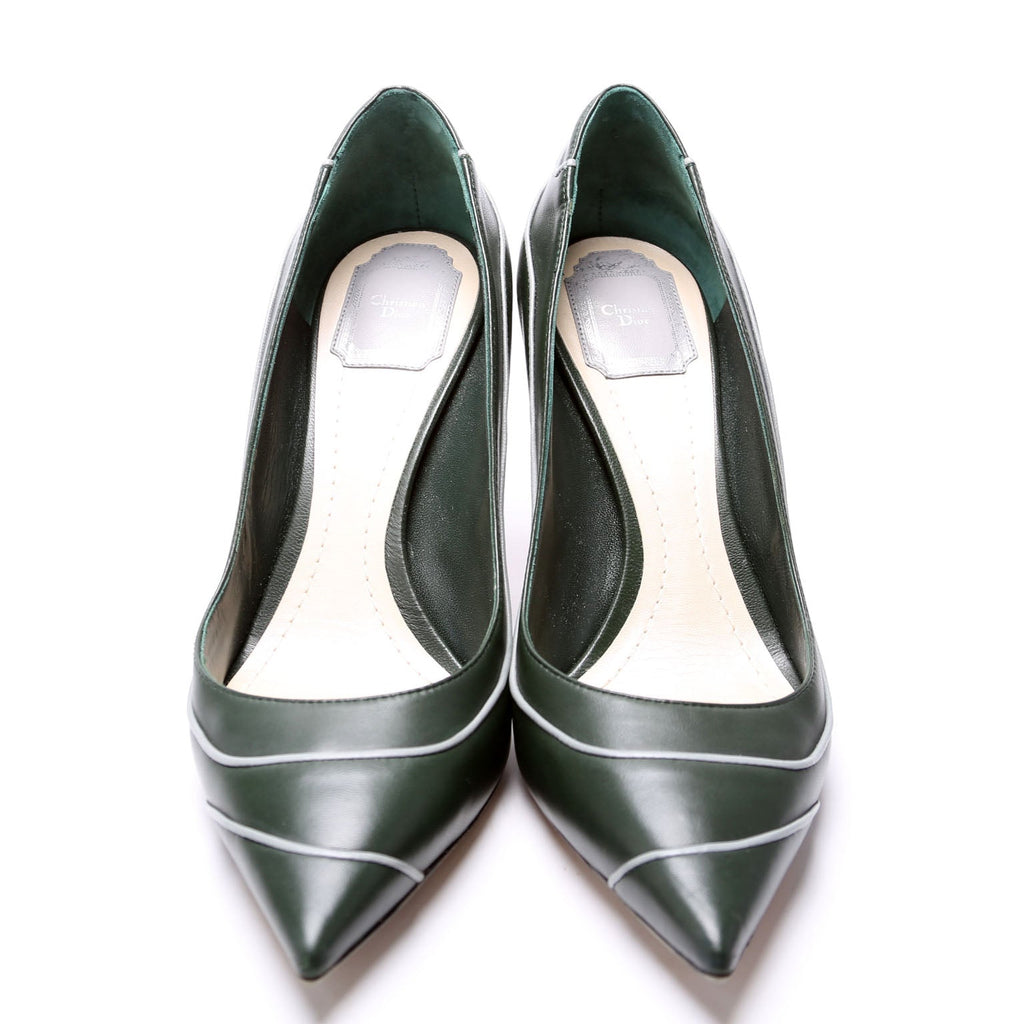Dior Chromatic Pumps 80MM Size 41 Green
