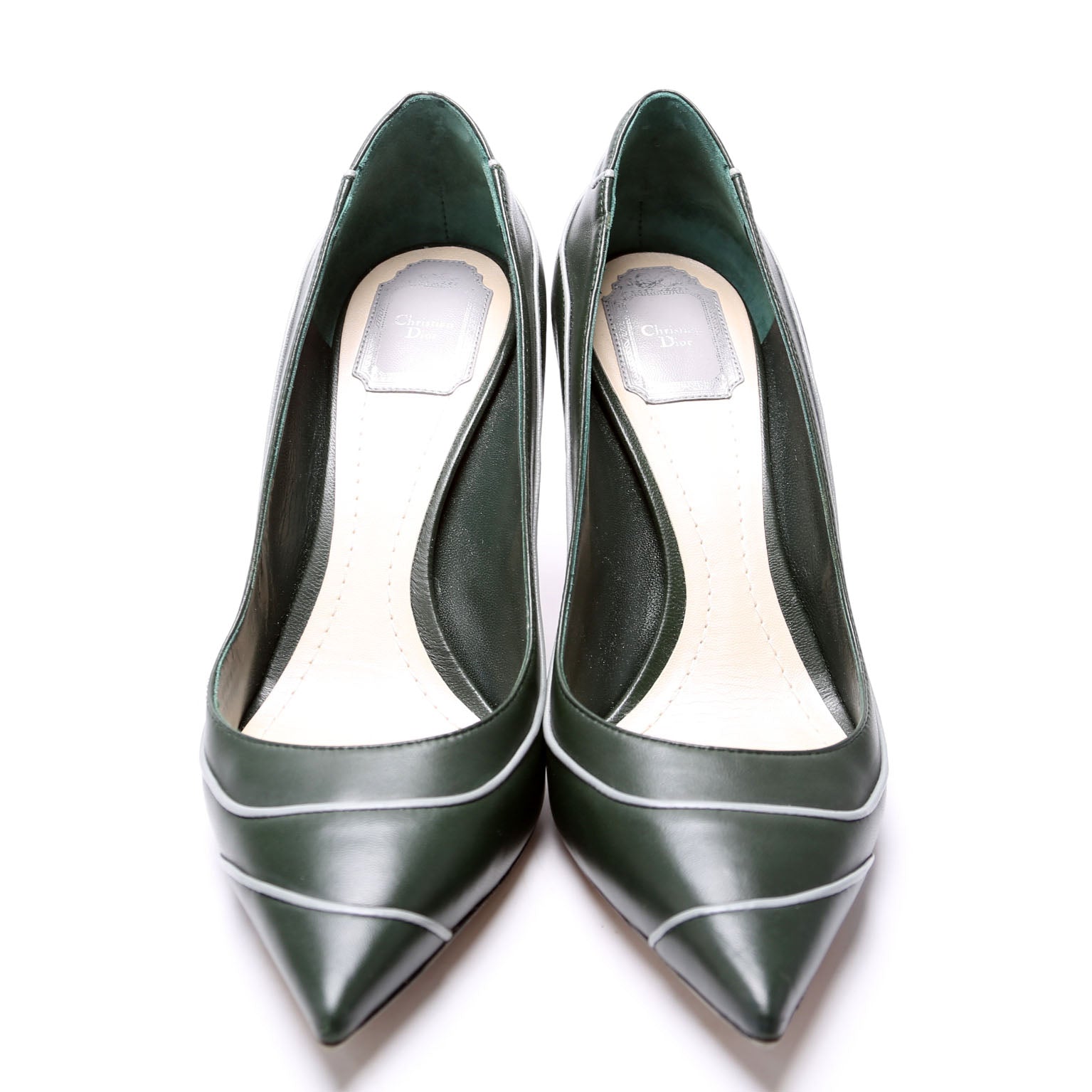 Dior Chromatic Pumps 80MM Size 41 Green