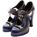 Chameleon Pumps Size 41 Navy