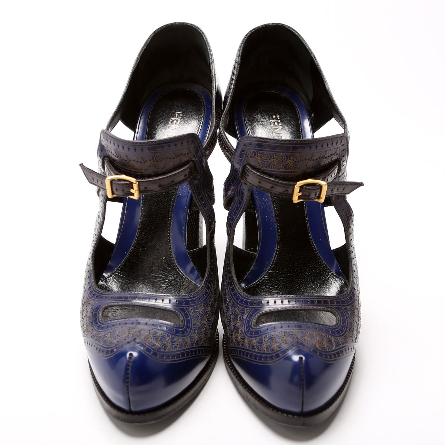 Chameleon Pumps Size 41 Navy