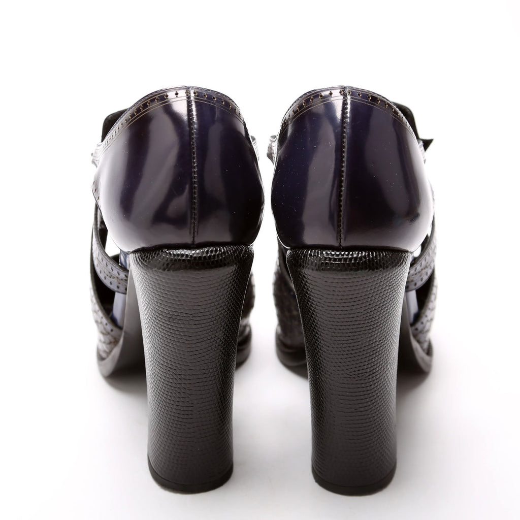 Chameleon Pumps Size 41 Navy