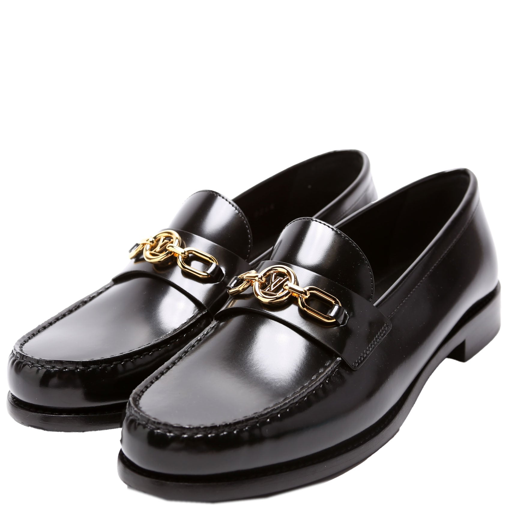 Chess Uniform Loafers Size 41 Black