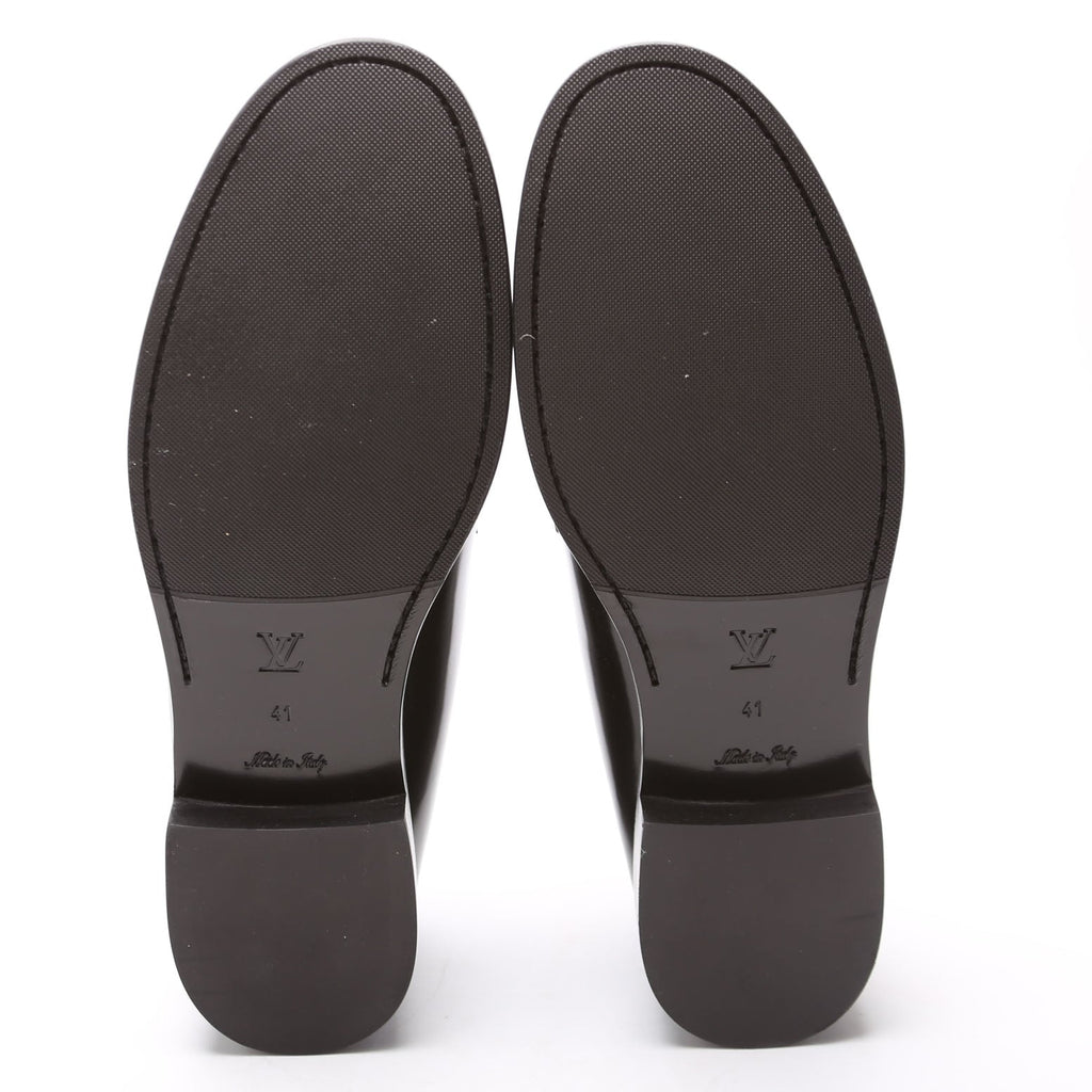 Chess Uniform Loafers Size 41 Black