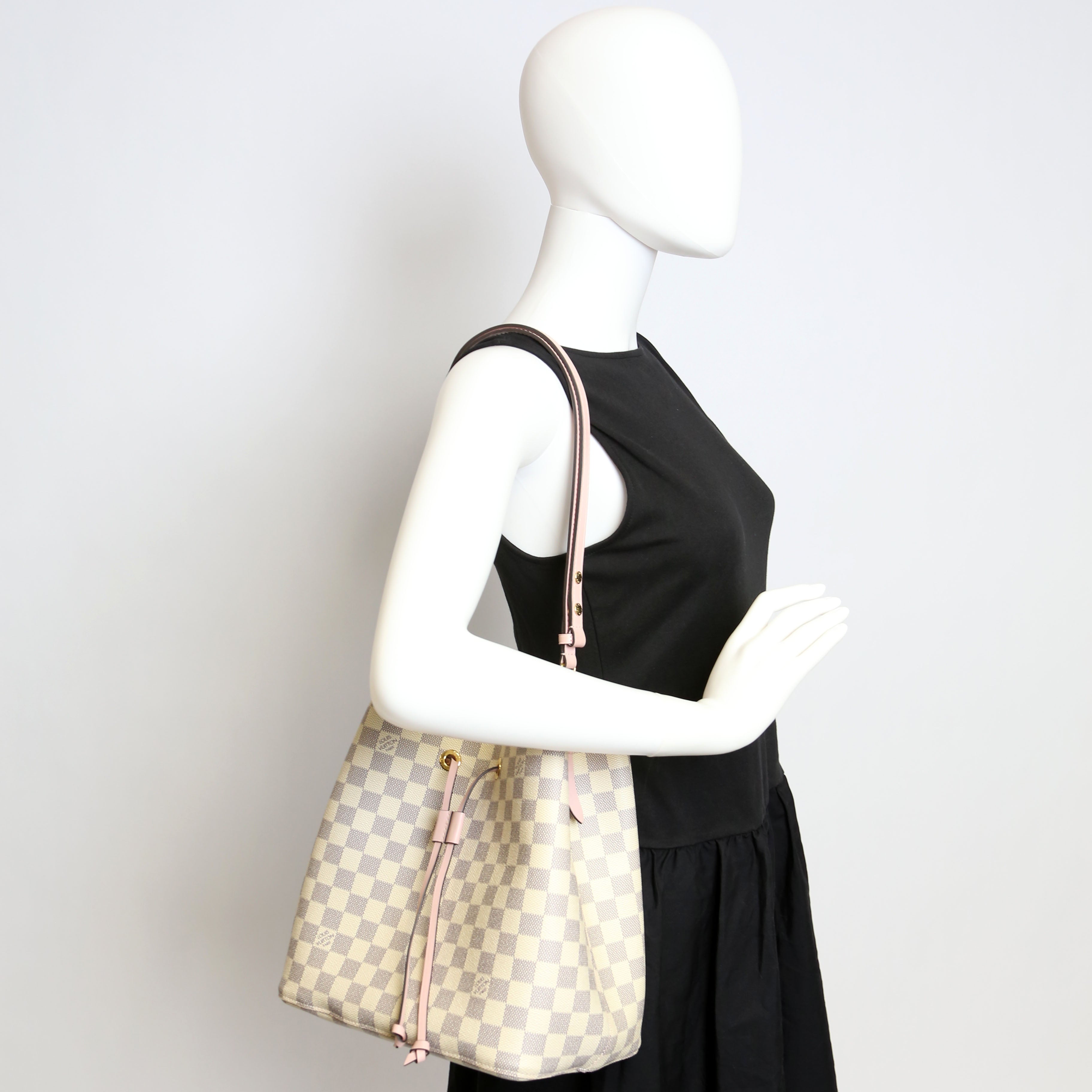 Neonoe Damier Azur Pink