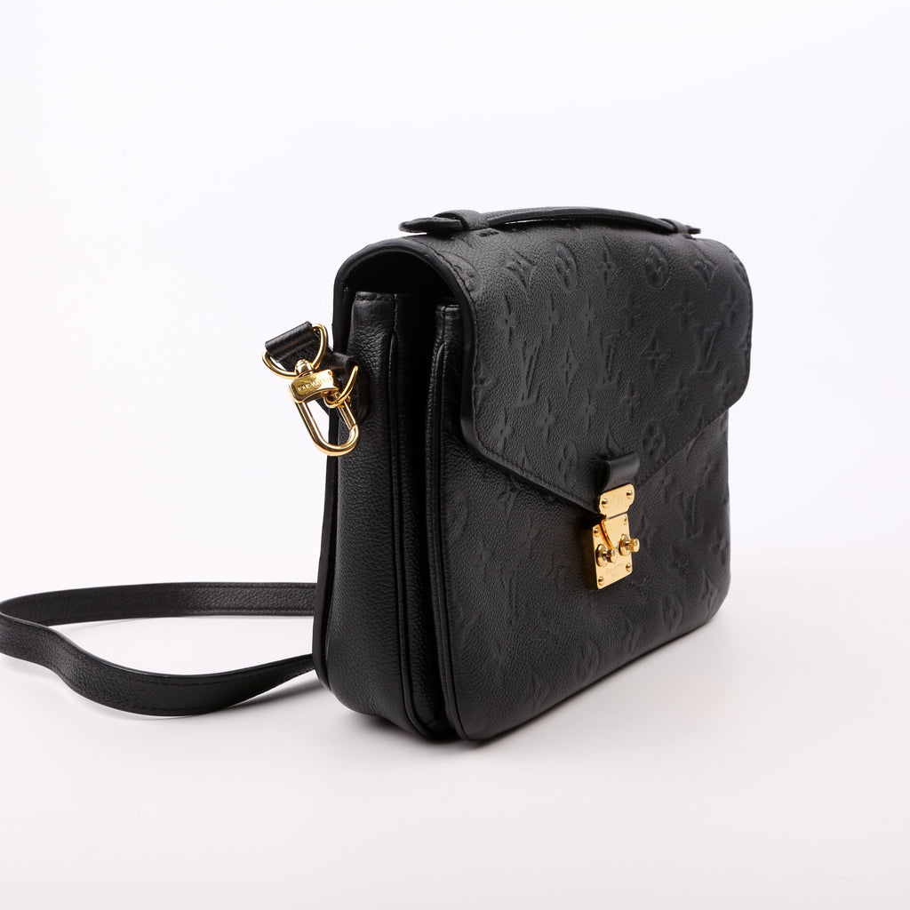Pochette Metis Empreinte Black