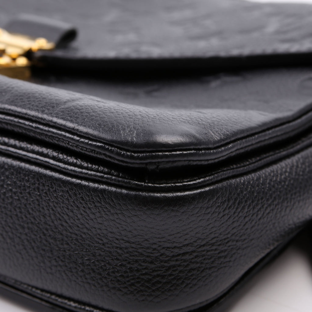 Pochette Metis Empreinte Black