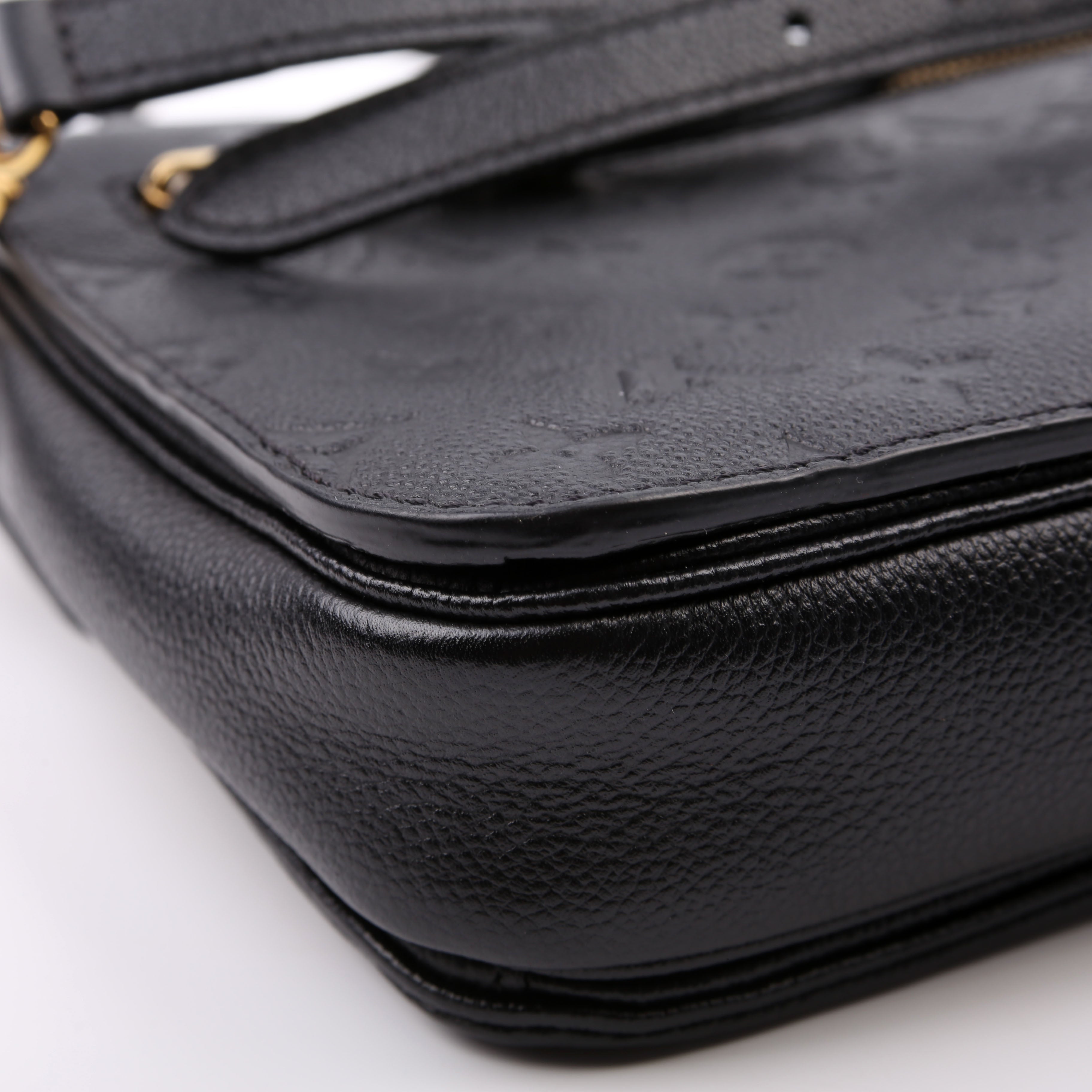 Pochette Metis Empreinte Black