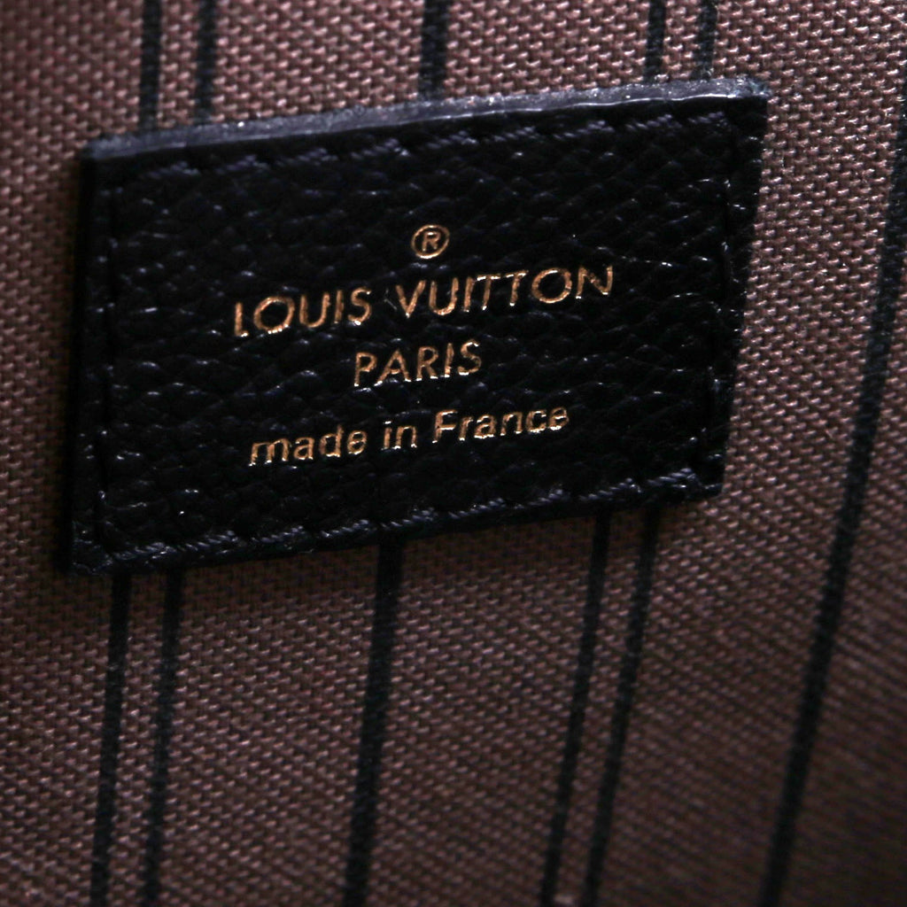 Pochette Metis Empreinte Black