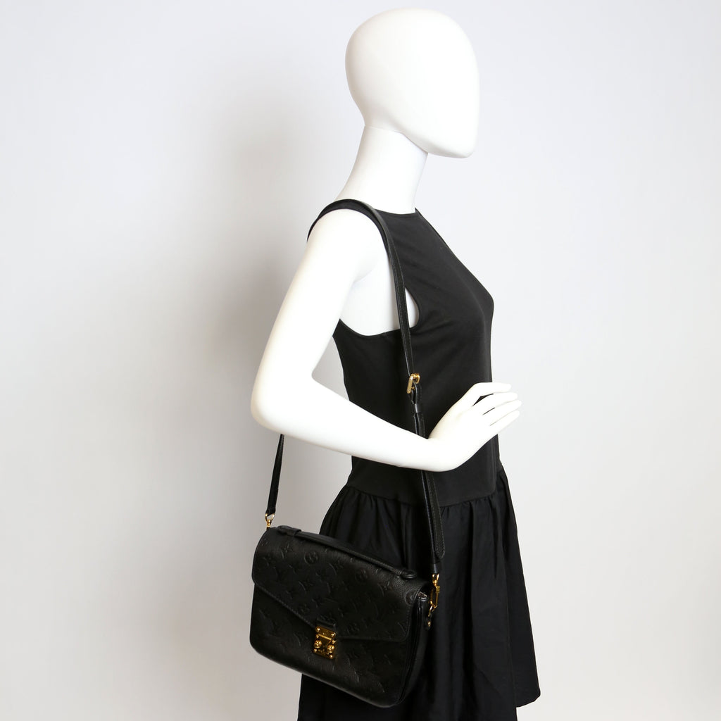 Pochette Metis Empreinte Black