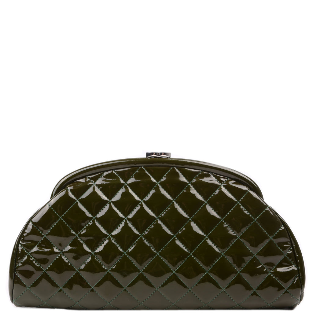 Timeless Clutch Patent 15M Green